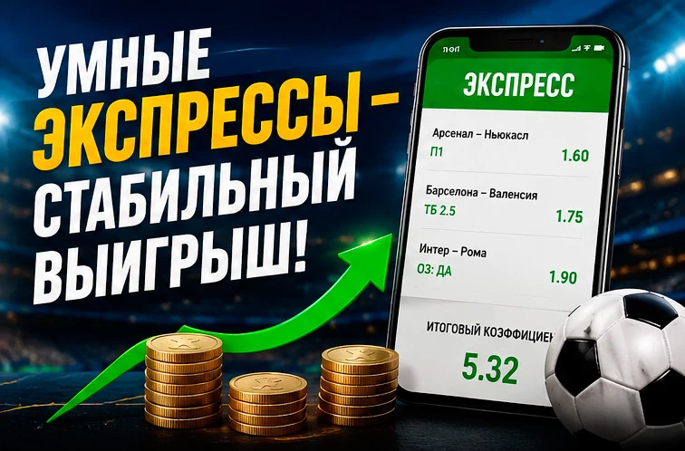 Как делать экспресс-ставки на футбол