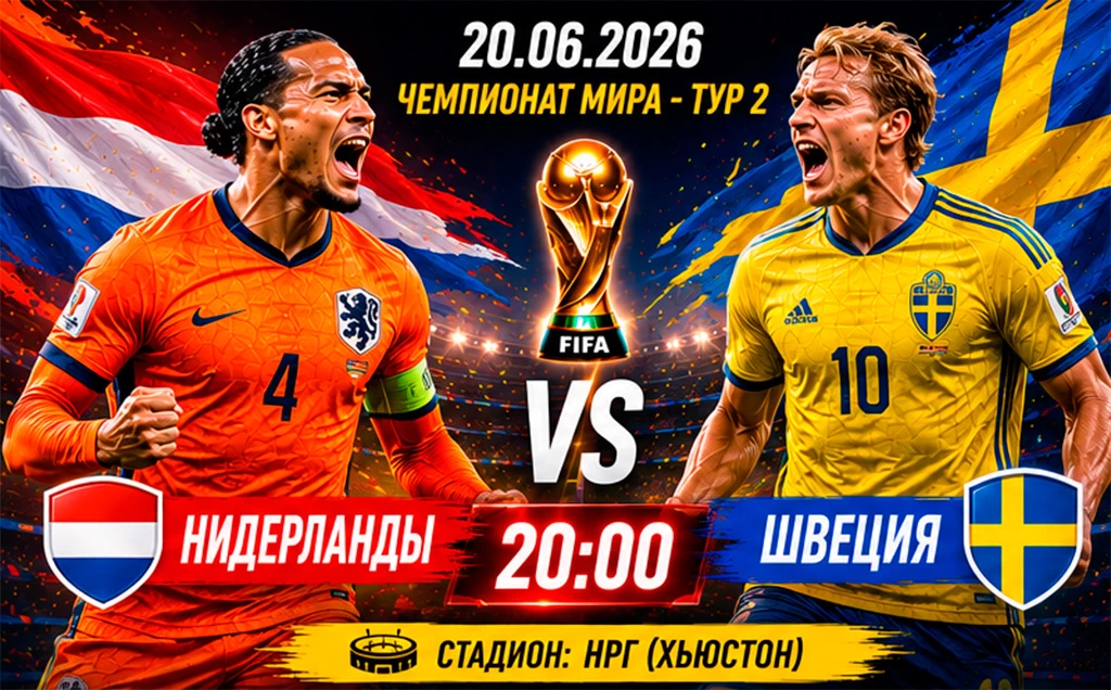 Нидерланды — Швеция