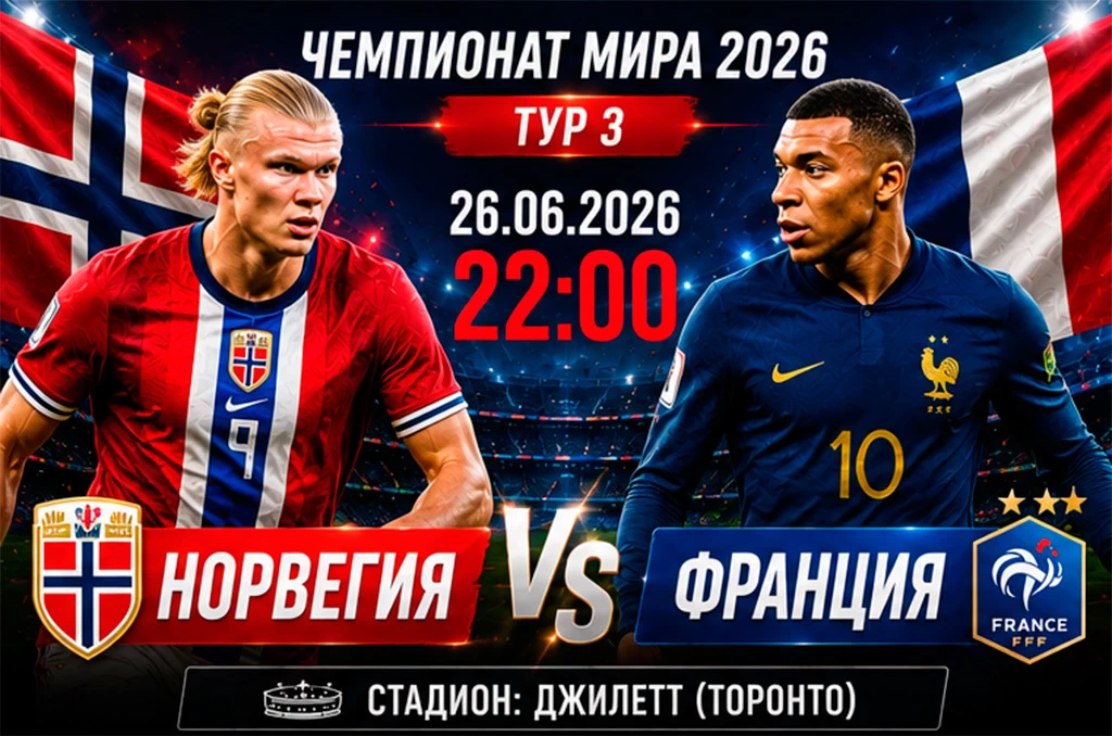 Норвегия — Франция