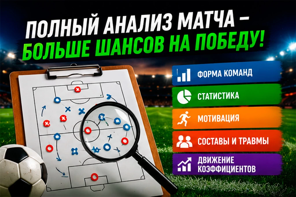 Как анализировать футбольные матчи самостоятельно