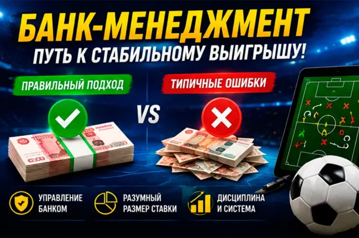Как правильно распределять игровой банк в ставках на футбол: банк-менеджмент, стратегия Флэт и ошибки новичков