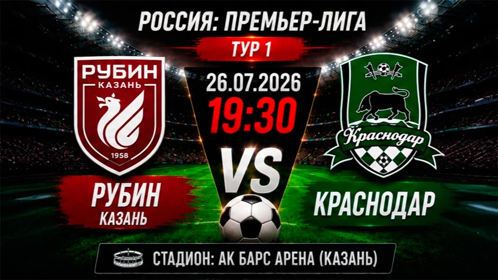 Рубин – Краснодар