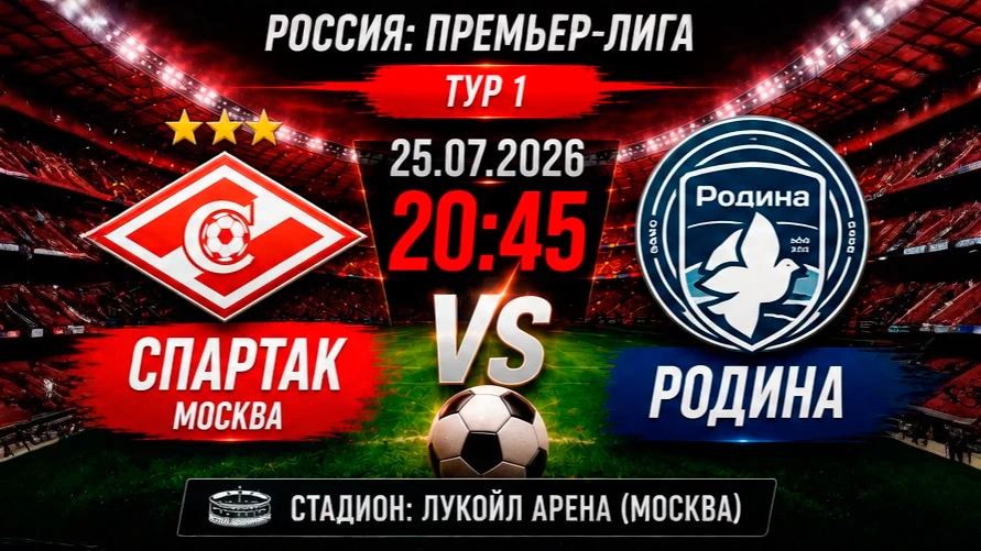 Спартак Москва - Родина