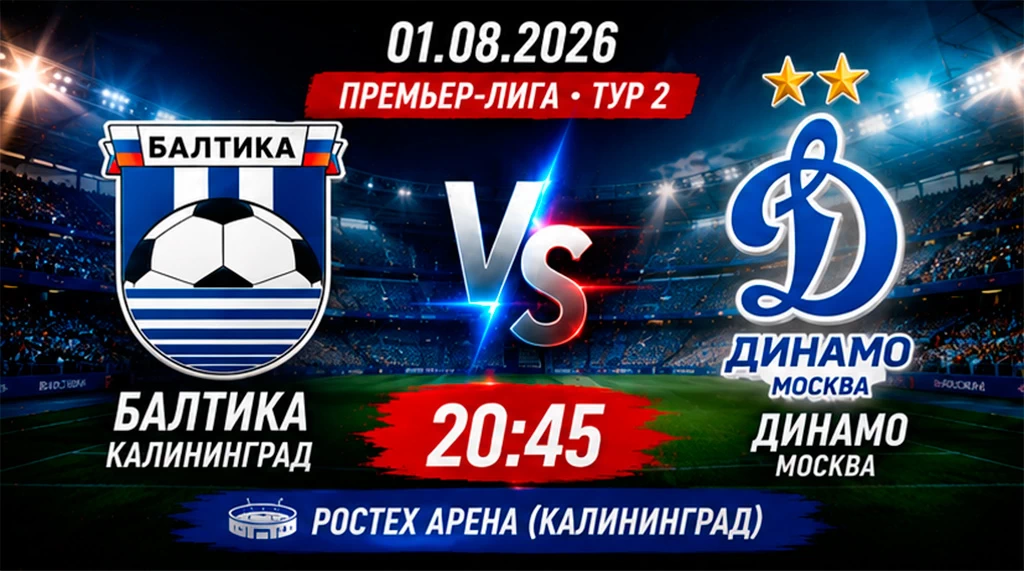 Балтика – Динамо Москва