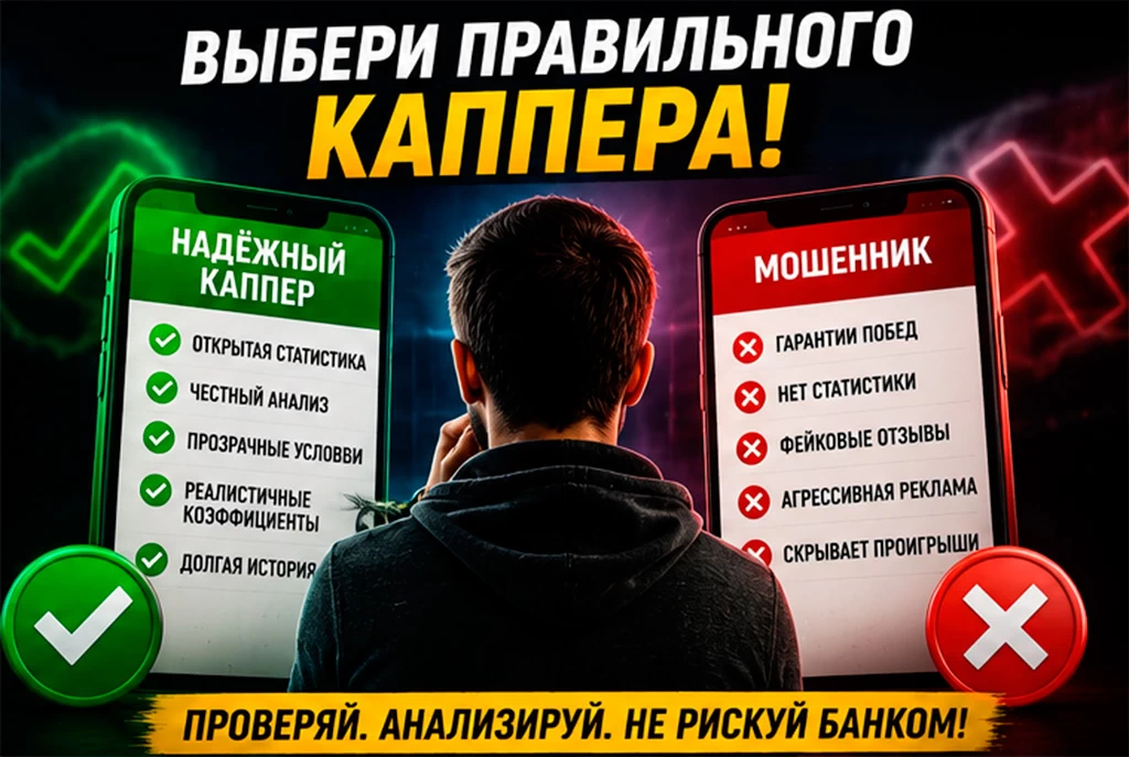 Как выбрать каппера и не попасть на мошенников