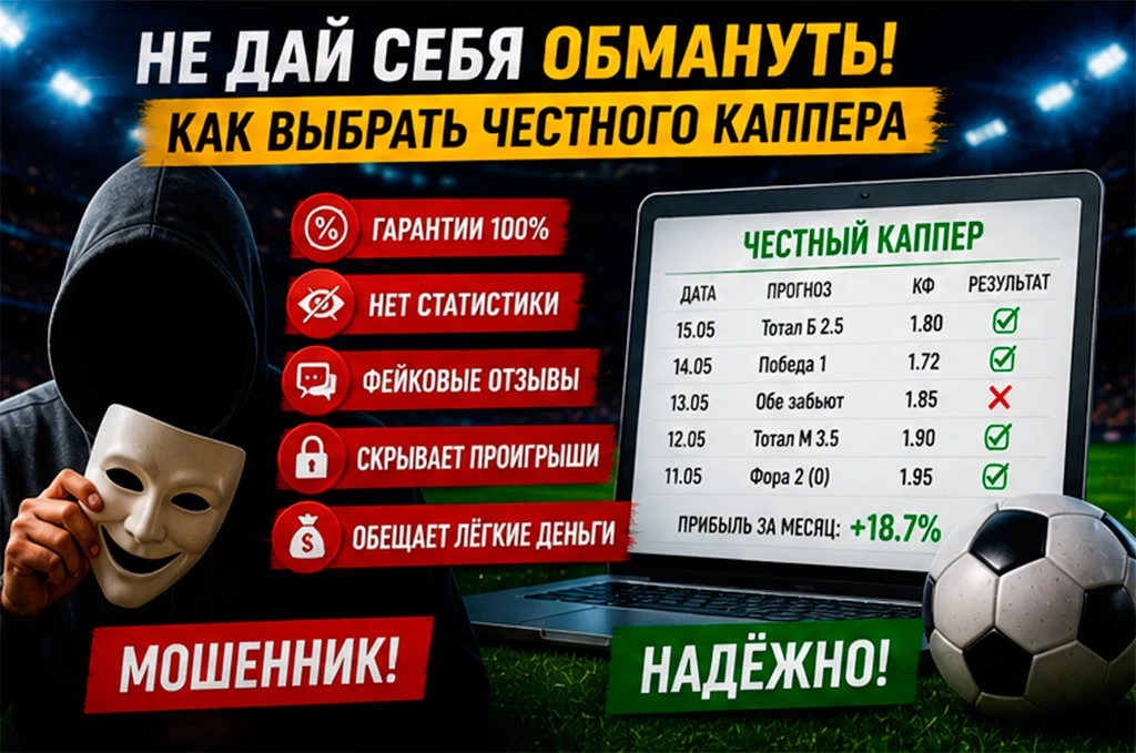 Как выбрать каппера и не попасть на мошенников