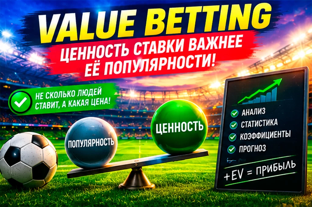 Что такое value betting простыми словами